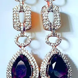 BlingNation Silver-Plated Brass Jewellery Set image 3