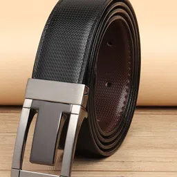 WINSOME DEAL Men Textured Formal Belt-picture-38