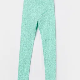 Fame Forever by Lifestyle Girls Printed Pure Cotton Ankle-Length Leggings image 2