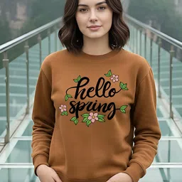 Moda Rapido Women Printed Sweatshirt-image-67