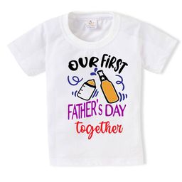 Babywish Kids Fathers Day Typography Printed Cotton T-shirt-picture-44