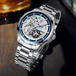 Precious Duke Men Stainless Steel Analogue Motion Powered Watch PD_818285942243_White_69-picture-35