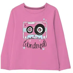 x2o Girls Typography 2 Printed Applique T-shirt image 4