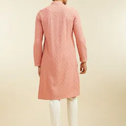 Diwas by Manyavar Men Sequinned Kurta image 4