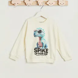 Juniors by Babyshop Boys Graphic Printed Round Neck Full Sleeves Pullover Sweatshirt-picture-21