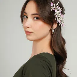 SAMYAK Women Embellished Bumpit Hair Pin-image-88