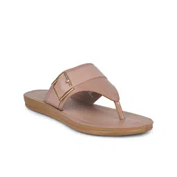 Bata Women Open Toe Flats with Buckles image 5