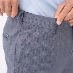 The Pant Project Men Solid Tailored Slim Fit Trousers image 2