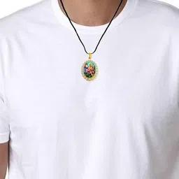 Utkarsh Oval Pendants with Chains image 2