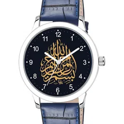 Gopal Shopcart Unisex Skeleton Analogue Watch 1019SLV-Islamic-NUM02-BLU-L_SH-picture-13