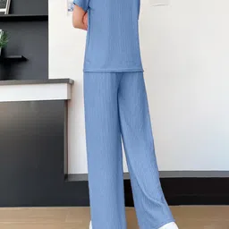 Lugo Women Solid Co-ord Set-picture-23