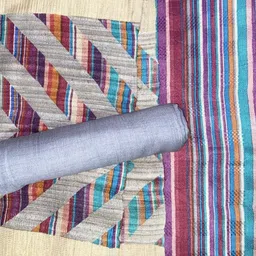 QAIYNAT Printed Unstitched Dress Material image 3