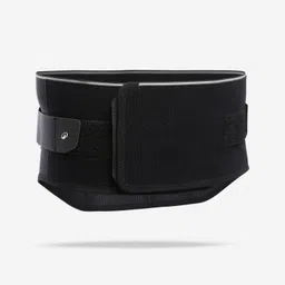 decathlon Lumbar support L4 belt with adjustable straps 900 - Black image 2