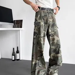StyleCast Men Camouflage Printed Original Trousers image 3