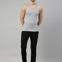 Dixcy Scott Originals 2-Pcs Pure Combed Cotton Gym Vests DSO-VICTOR DURBY VEST-P2 image 2