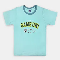 Here&Now X Game Begins Boys Pack of 3 Assorted Typography Printed T-shirts image 4