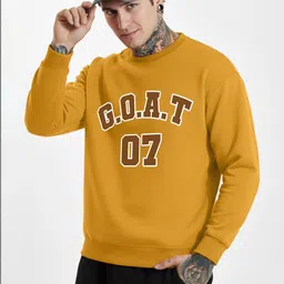 Leotude Men Printed Sweatshirt image 4