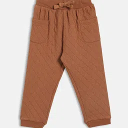 MINI KLUB Boys Textured Cotton Jogger Trousers-picture-29
