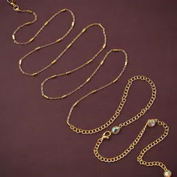 VAMA Studded Waist Chain Saree Accessories-picture-17