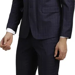 turtle Men Two Piece Checkered Suit image 3