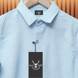 black deer Men Cotton Blend Shirt Pant Set image 5