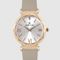 Daniel Klein Women Silver-Toned Leather Analogue Watch DK.1.12285-5-picture-14