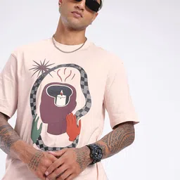 glitchez Good Energy Printed Relaxed Fit T-shirt-picture-36