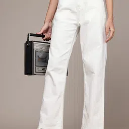 The Roadster Life Co. Women Straight Fit High-Rise Stretchable Jeans-image-10