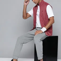 Alcis Men Maroon Running Sporty Jacket image 5