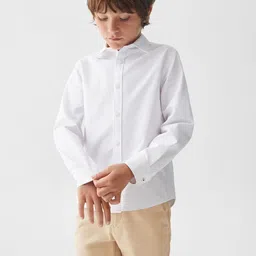 Mango Kids Boys Pure Cotton Opaque Casual Shirt-image-11