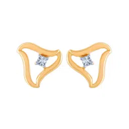 P.C. Chandra Jewellers 18 kt Gold & Diamond Earrings-image-98