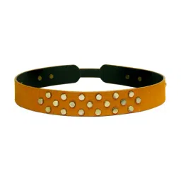 Aditi Wasan Tan Studded Leather Casual Belt image 3