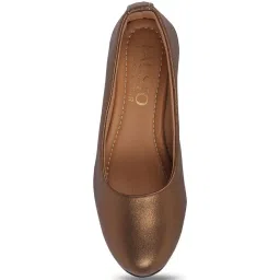 Fausto Women's Copper Wedge Pumps image 4