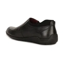 Hush Puppies by Bata Men's Black Formal Loafers image 5