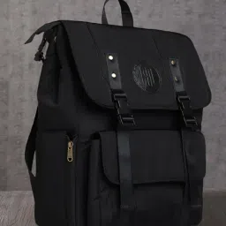 Mona B Black Large Laptop Backpack-picture-11