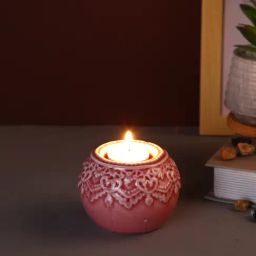 Tayhaa Multi Ceramic Abstract Candle Holder-image-28