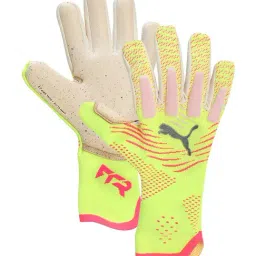 Puma FUTURE Ultimate NC Printed Yellow Alert & Sun Struck Goalkeeper Gloves - 9-image-17