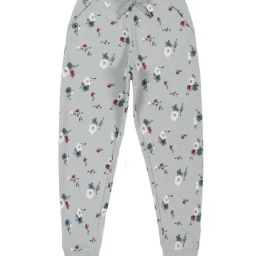 Plum Tree Kids Sage Green Floral Print Trackpants-picture-9