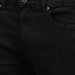 Louis Philippe Brown Cotton Slim Fit Jeans image 4