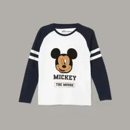 Fame Forever by Lifestyle Kids White & Black Cotton Printed Full Sleeves T-Shirt-picture-14