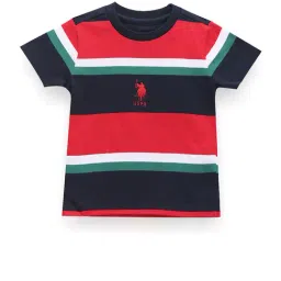 U.S. Polo Assn. Kids Navy & Red Striped T-Shirt-picture-31