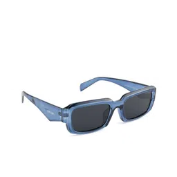 OPIUM Unisex Grey Lens & Blue Lightweight Rectangle Sunglasses with UV Protected Lens-picture-37
