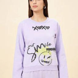 Coolsters by Pantaloons Girls Lilac Sweatshirt-picture-37