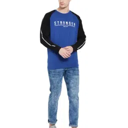 Duke Indigo & Black Printed Sweatshirt image 5