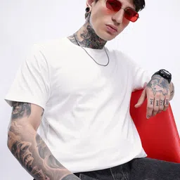 Kook N Keech Solid Regular Fit T-shirt-picture-22