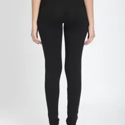 R&B Black Cotton Leggings image 2