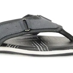 Bata Men's Grey Thong Sandals image 4