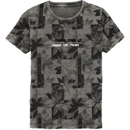Status Quo Boys Printed Tropical Pure Cotton Applique T-shirt-picture-19
