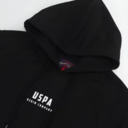 U.S. Polo Assn. Denim Co. Men Brand Logo Printed Hood Cotton T-shirt image 2