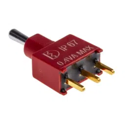 RS PRO Toggle Switch PCB Mount On-Off-On SPDT Through Hole Terminal, 7346984P-image-6